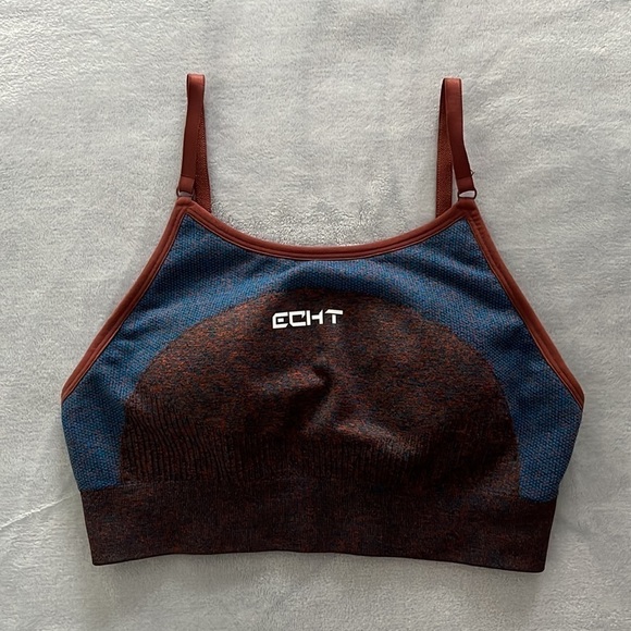 Echt Arise Key Sportsbra Navy and Dark Red Size L - Picture 5 of 16